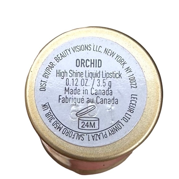 MALLY Beauty High Shine Liquid Lipstick in Orchid 0.12 oz New - Picture 3 of 3